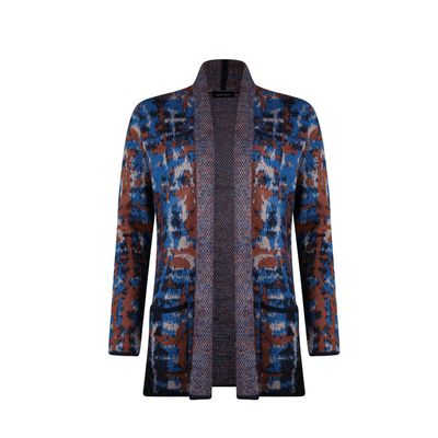 Roberto Sarto cardigan shawlcollar multicolour
