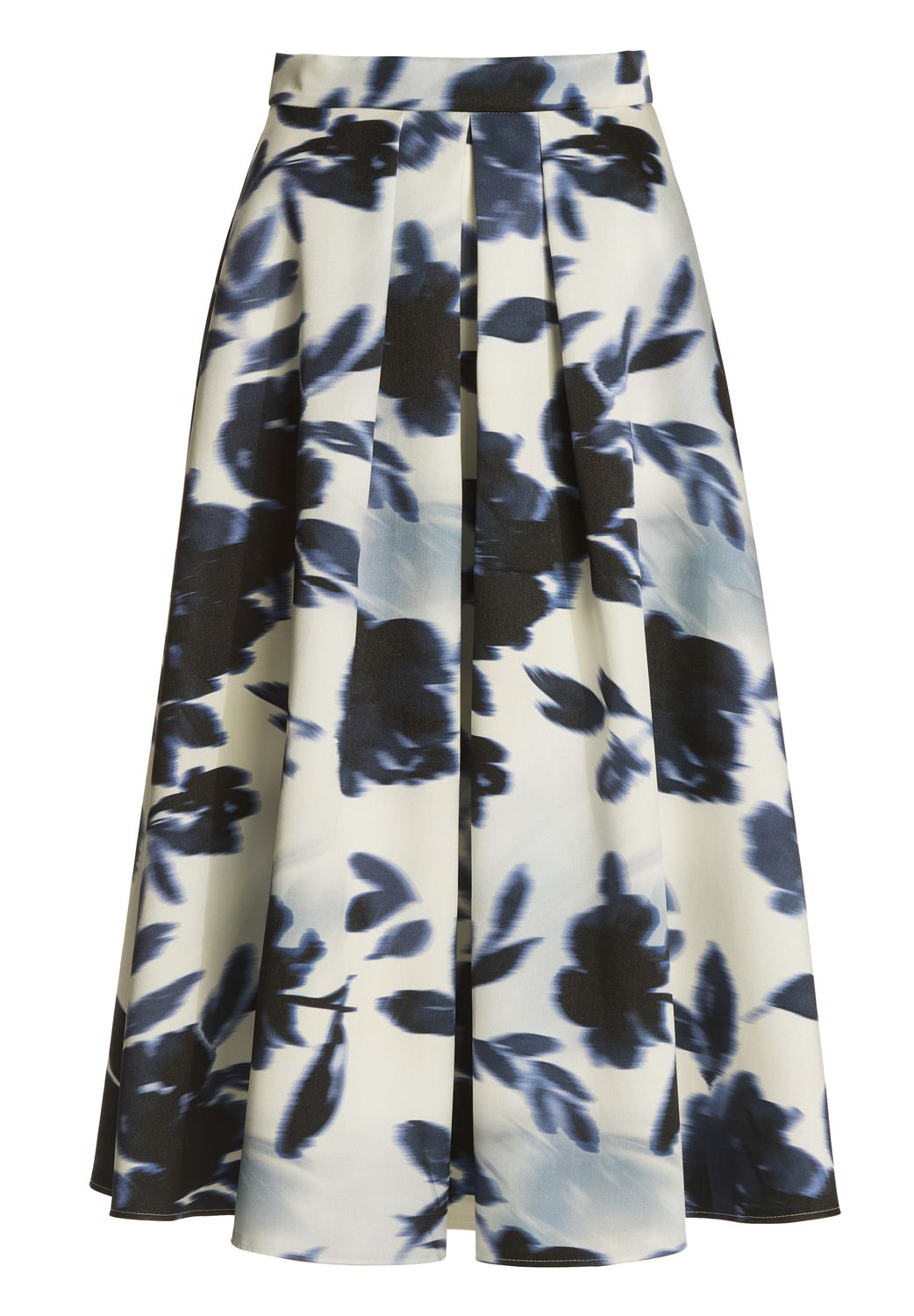 Swing folded skirt multicolour