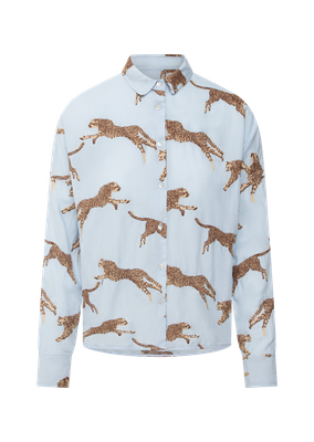 0039 Italy lucy embroidered blouse multicolour