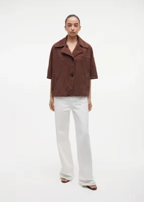 Studio AR clara short coat bruin