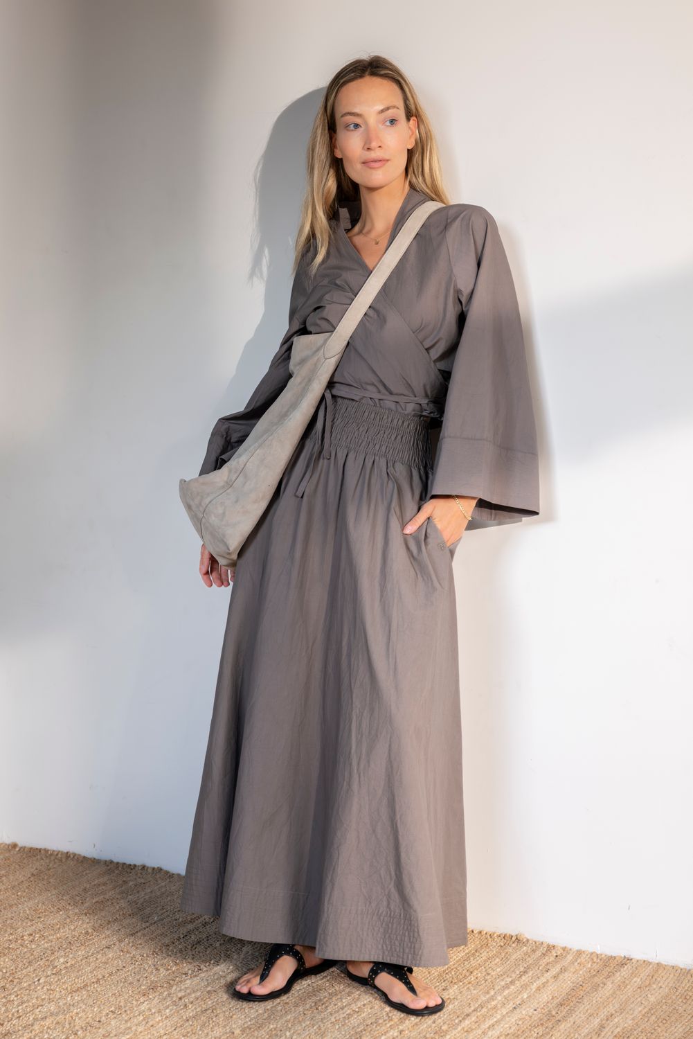 Ruby Tuesday Ilyssa long pull on skirt zand