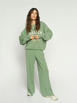 Mos Mosh nima sweatpant groen Mos Mosh nima sweatpant groen