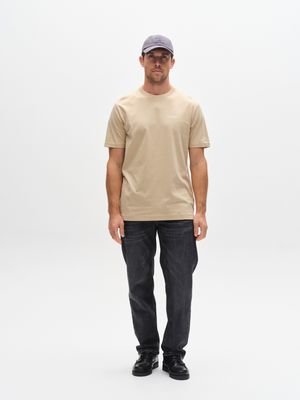 Gabba dune logo tee zand