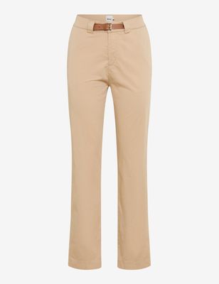 Brax madison cotton pants zand Brax madison cotton pants zand