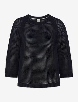 Brax nala knit pullover blauw