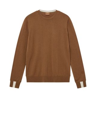Mos Mosh Gallery adam soft knit bruin