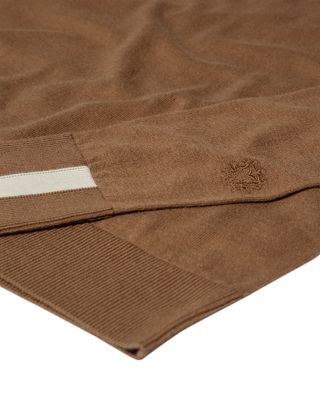 Mos Mosh Gallery adam soft knit bruin