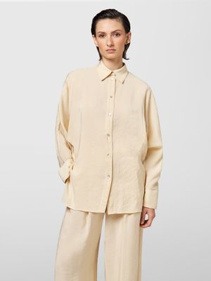 Alpha Studio longsleeve blouse off white