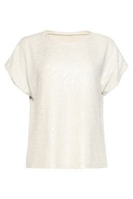 Smashed Lemon short sleeve top zand