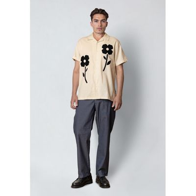 Clean Cut Copenhagen marseille dobby chinos blauw