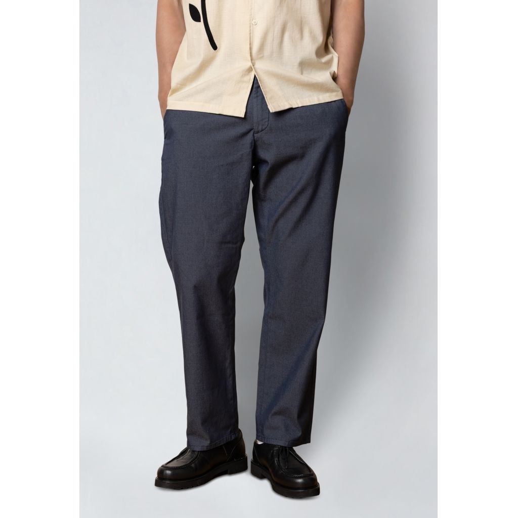 Clean Cut Copenhagen marseille dobby chinos blauw