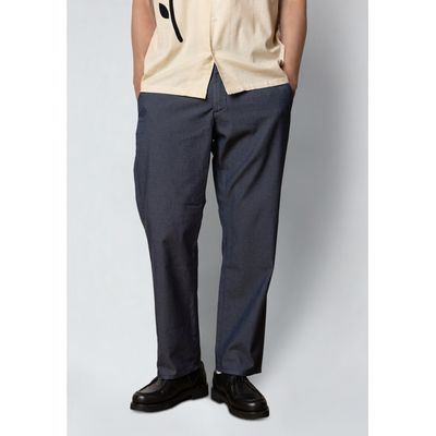 Clean Cut Copenhagen marseille dobby chinos blauw