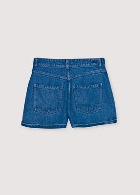 The New Society tencel woman shorts blauw