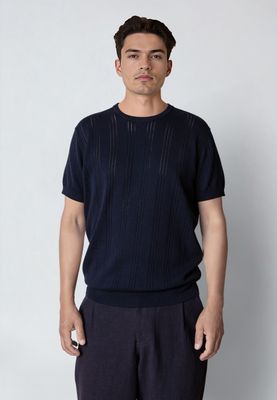 Clean Cut Copenhagen robyn knitted t-shirt blauw