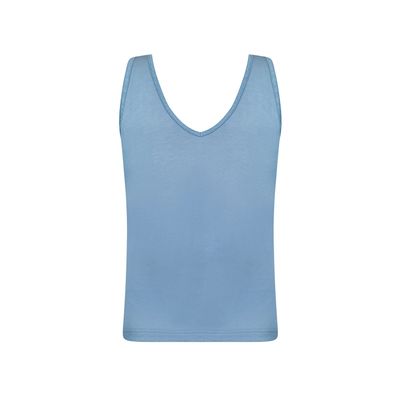 Another Woman singlet o-neck blauw