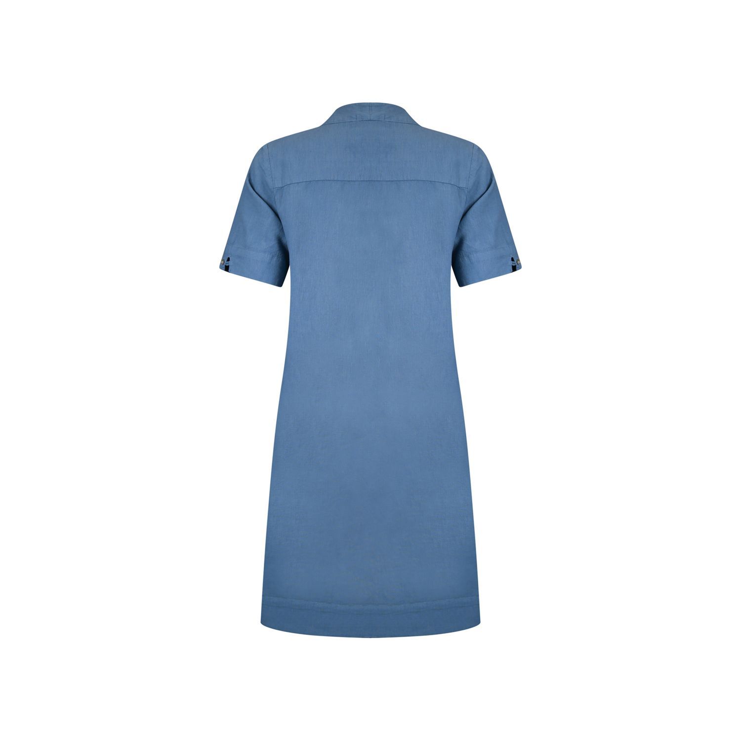 Another Woman v-neck dress blauw