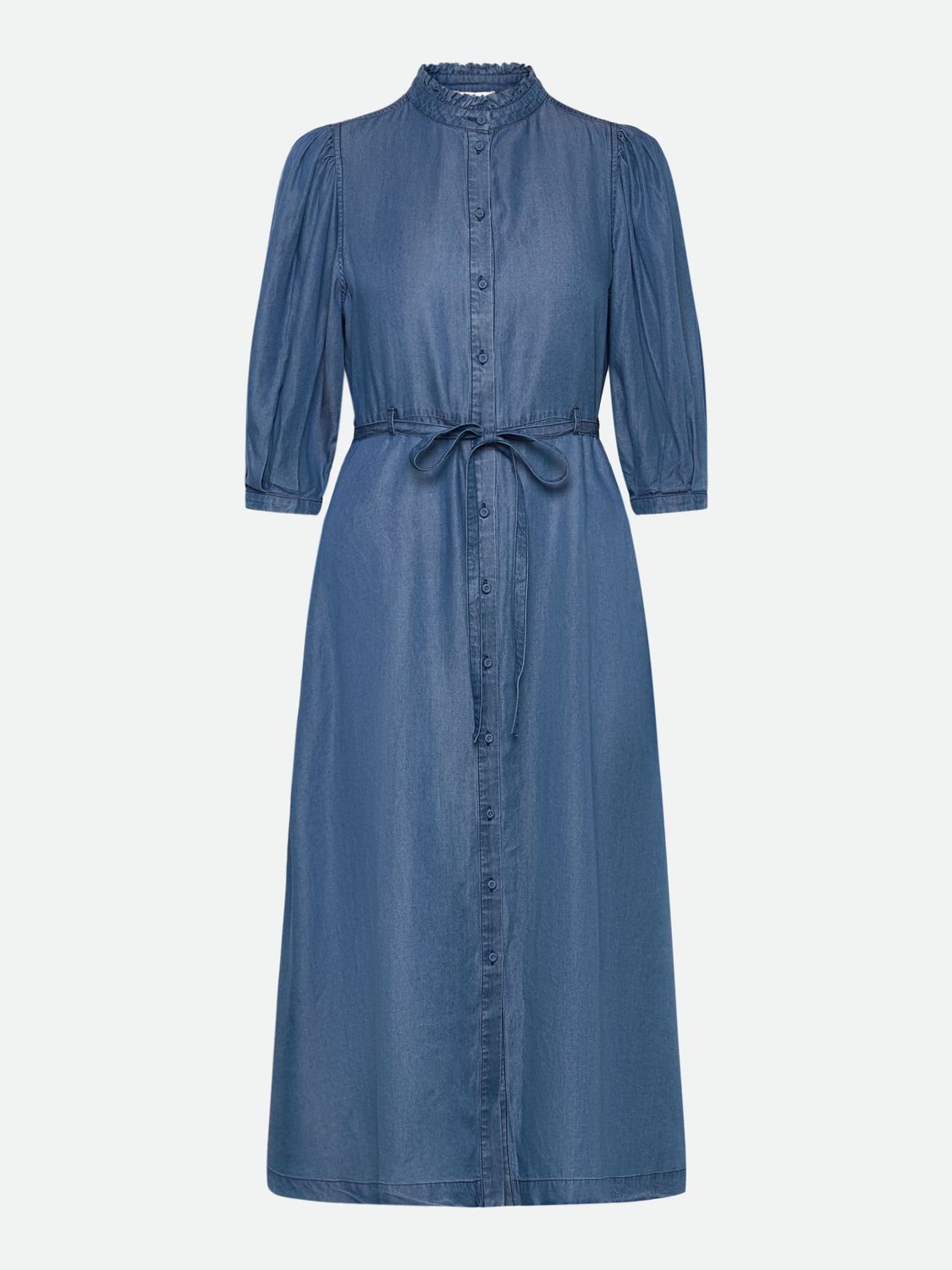 Rosemunde Copenhagen dalles midi dress blauw