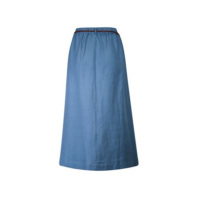 Another Woman midi skirt blauw