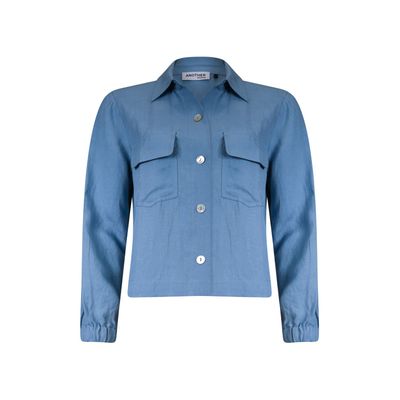 Another Woman jacket blauw