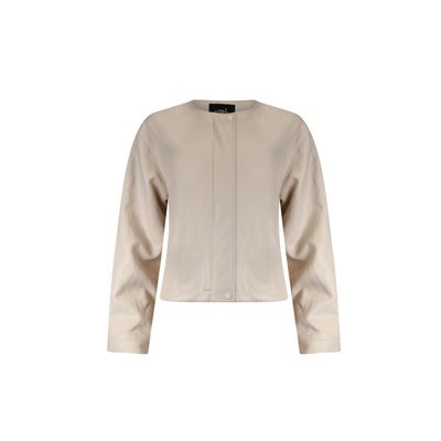 Poools short jacket off white