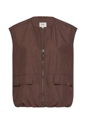 Camel Active waistcoat bruin
