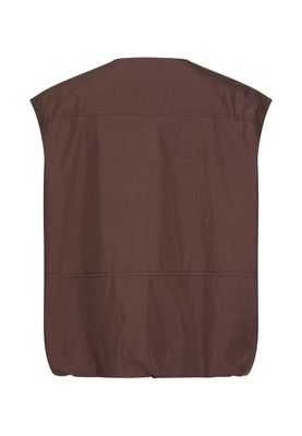 Camel Active waistcoat bruin