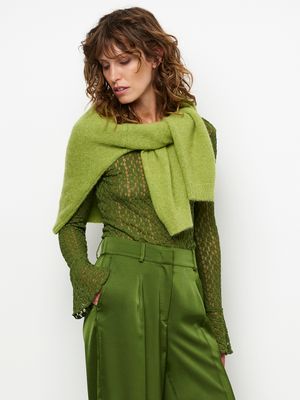 Dante6 giva lace layering top groen