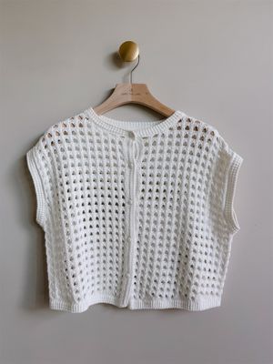 Aimee the Label noa knitted top wit