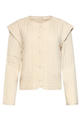 Smashed Lemon stepped short jacket zand