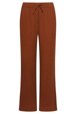 Smashed Lemon wide leg pants bruin