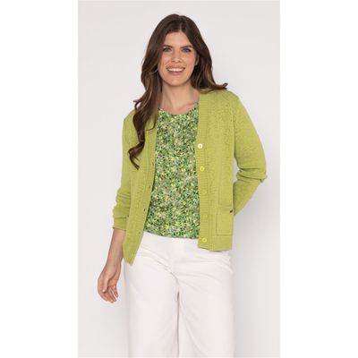 Roberto Sarto blouson round neck groen