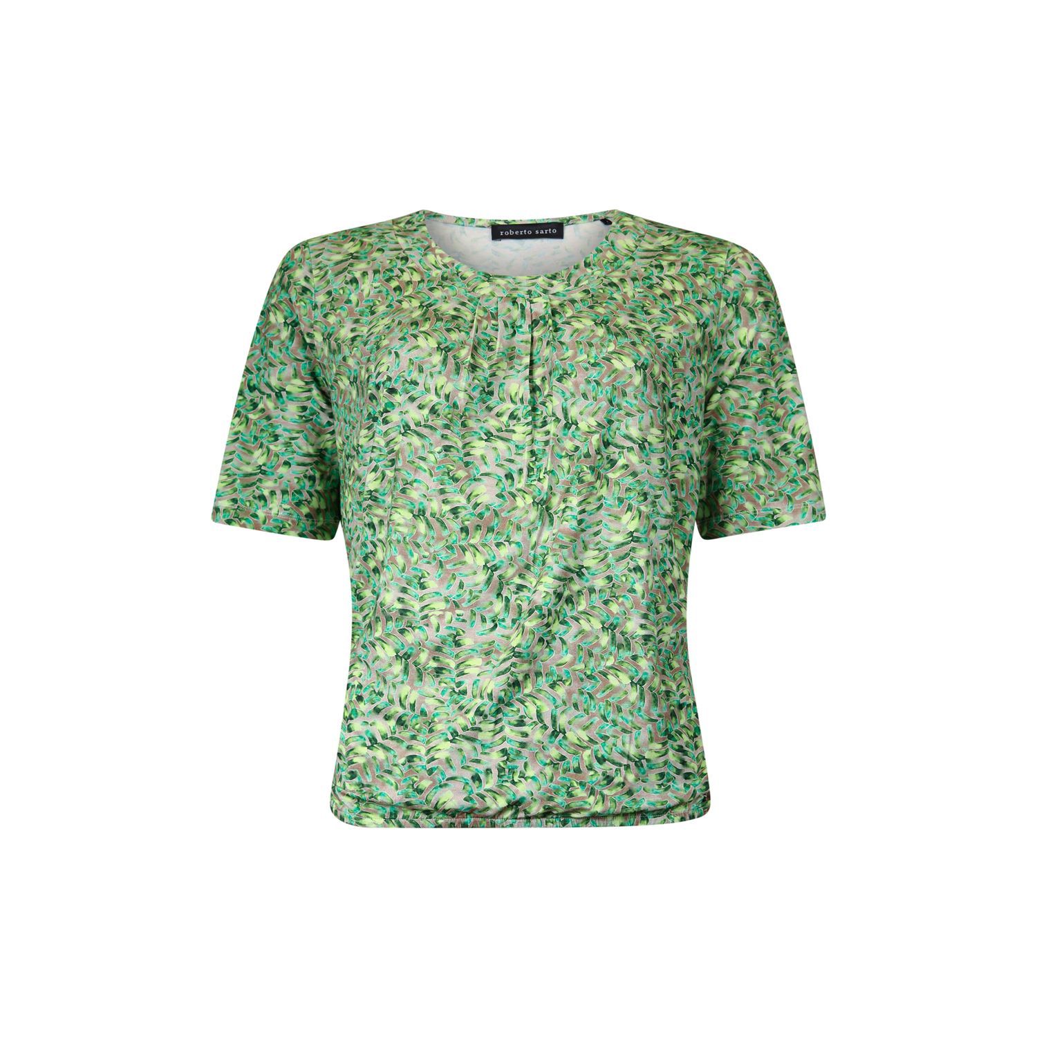 Roberto Sarto blouson round neck groen