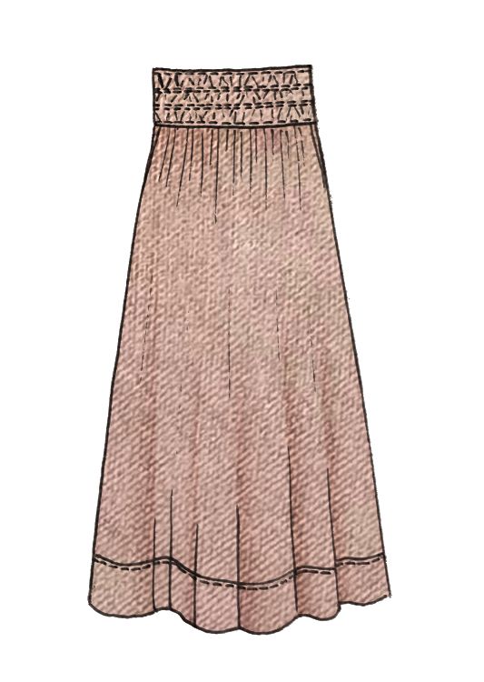 Ruby Tuesday ilyssa long skirt roze
