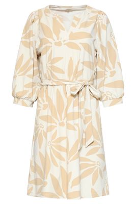 Smashed Lemon printed travel dress zand Smashed Lemon printed travel dress zand