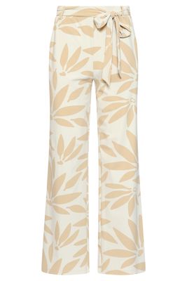 Smashed Lemon travel pants zand