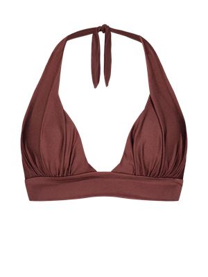 Barts Amsterdam isla triangle halter bruin