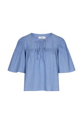 Ruby Tuesday caprice short sleeve top blauw