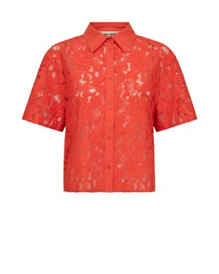 Mos Mosh lia river ss shirt oranje