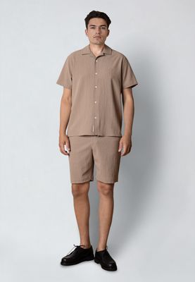 Clean Cut Copenhagen barcelona erico striped shorts bruin