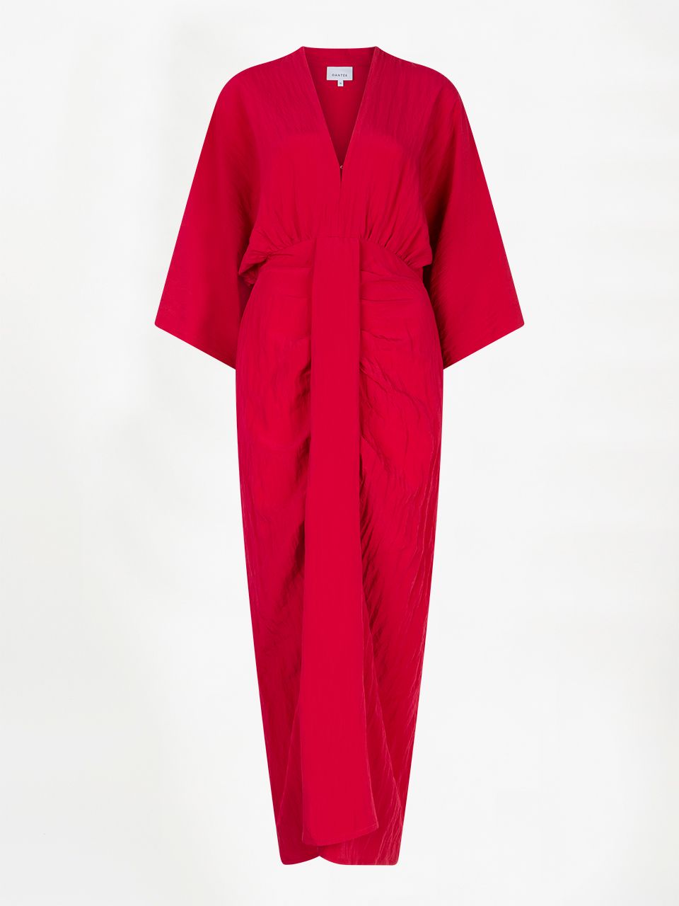 Dante6 bradshaw pleated long dress rood