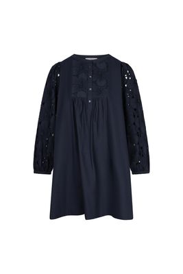 Ruby iannis embroidered dress blauw