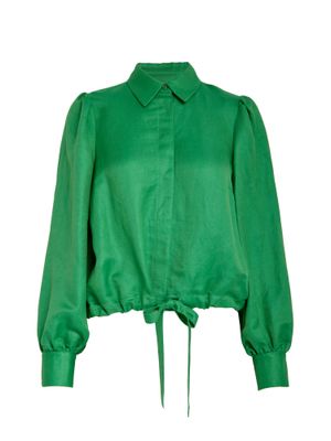 Minus juno linen shirt groen