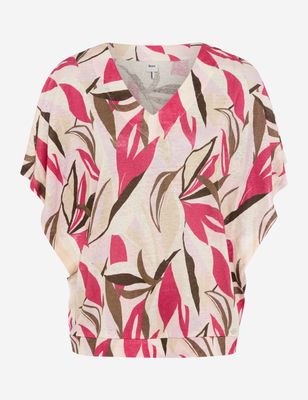 Brax cassie linnen shirt roze