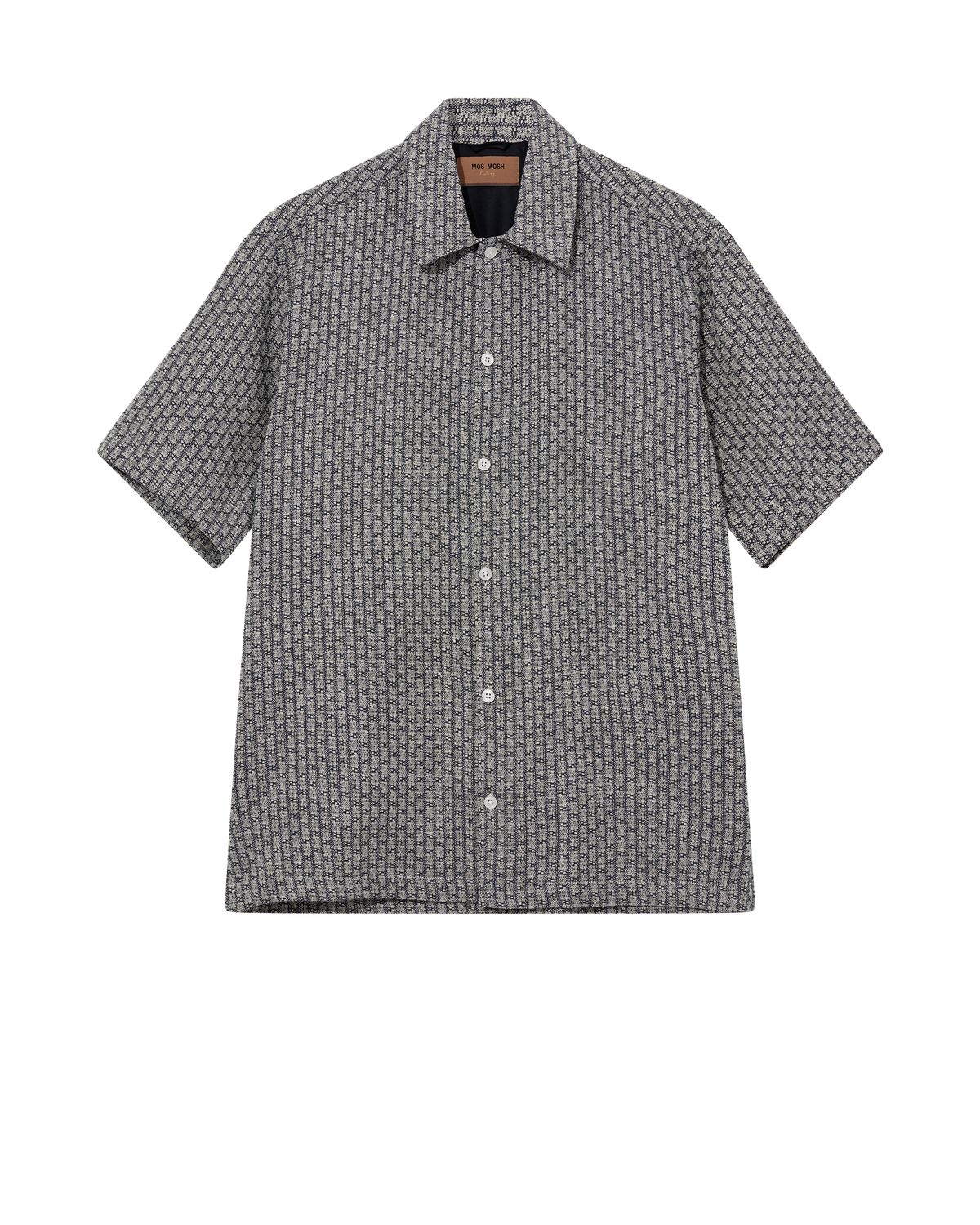 Mos Mosh Gallery banks basso shirt blauw