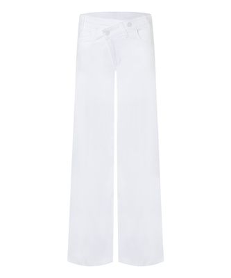 Cambio asymmetric baggy pants wit