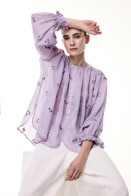 JcSophie maven blouse paars