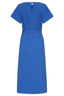 Smashed Lemon travel dress blauw