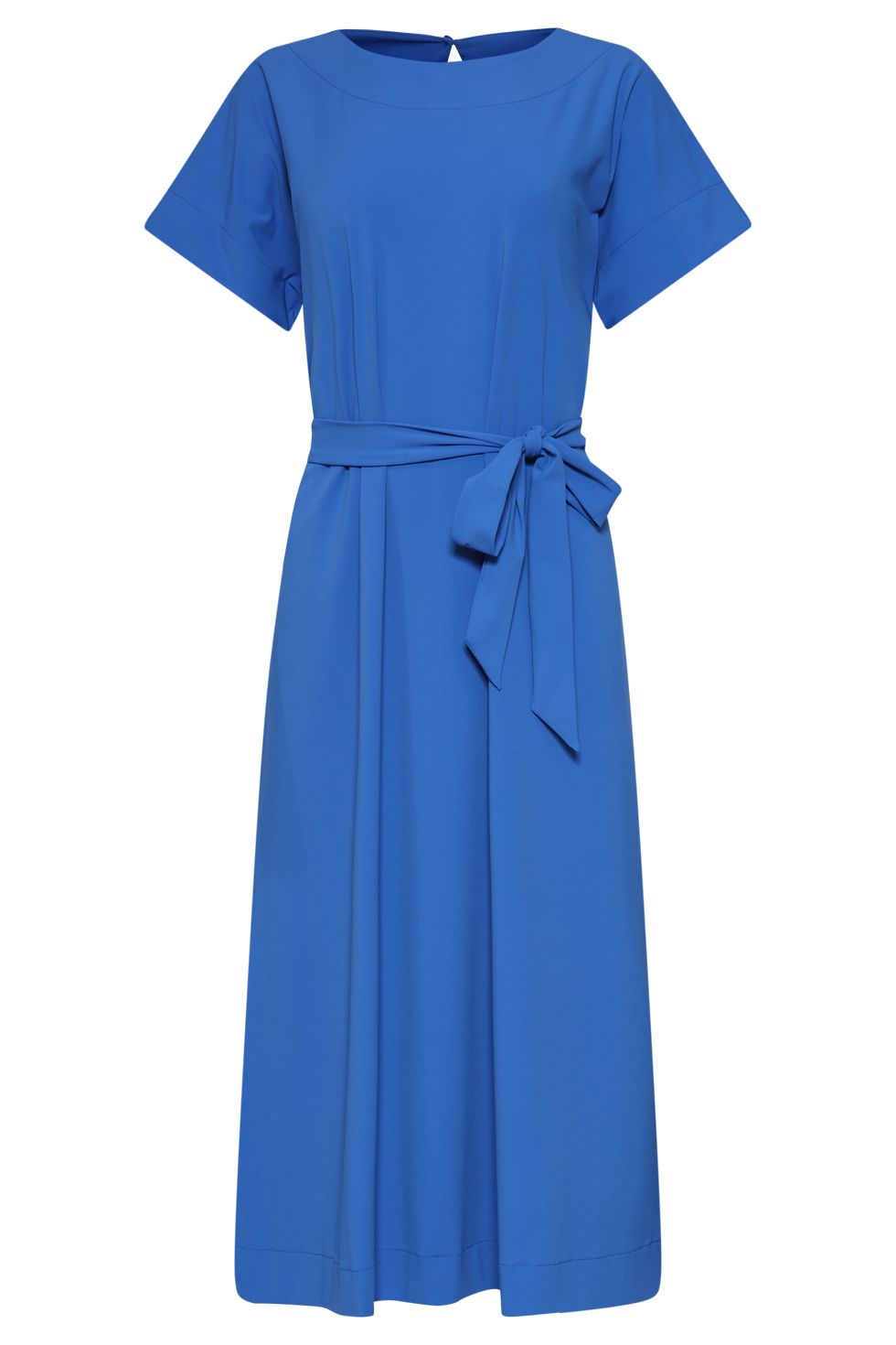 Smashed Lemon travel dress blauw