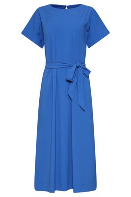 Smashed Lemon travel dress blauw Smashed Lemon travel dress blauw