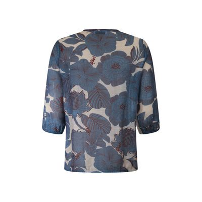 Another Woman o-neck blouse multicolour